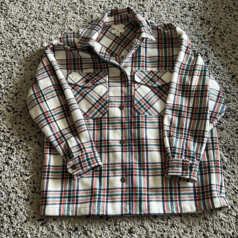 Nordstroms BP Plaid Shacket